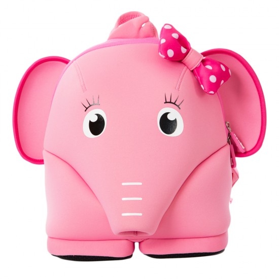 Nohoo Jungle Backpack Anti-Lost-Elephant Pink